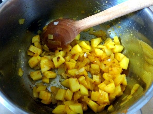 recette Soupe aux lentilles pommes de terre