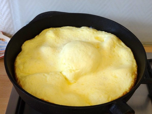 Cuisine moldave omelette